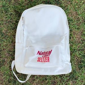 Natty Light Seltzer backpack